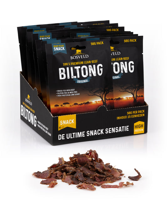 15x Bosveld Biltong (voordeelpack)