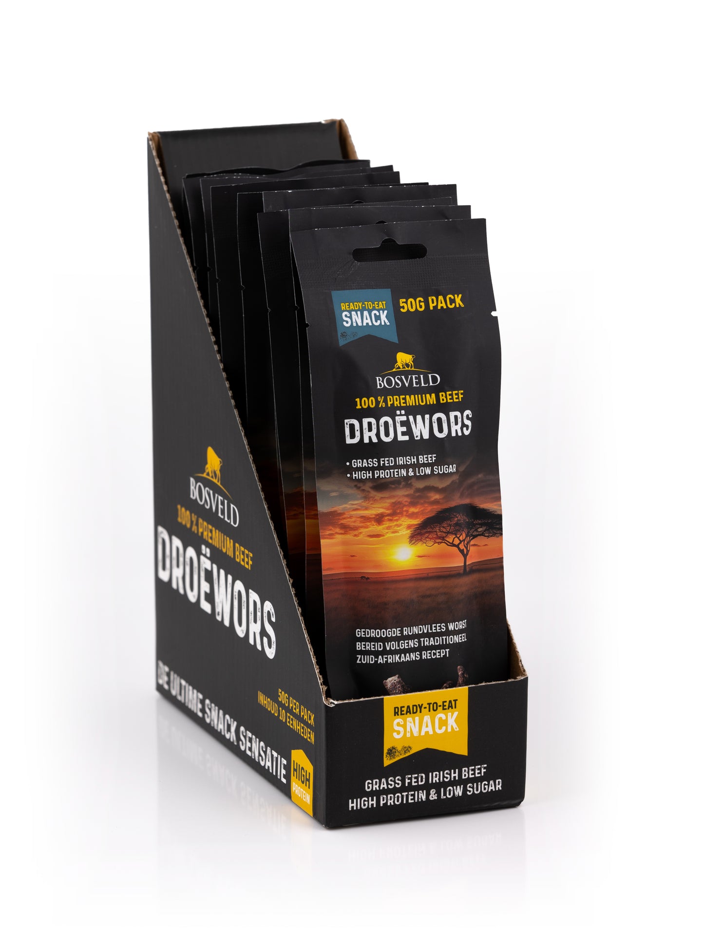 10x Bosveld Droëwors (voordeelpack)